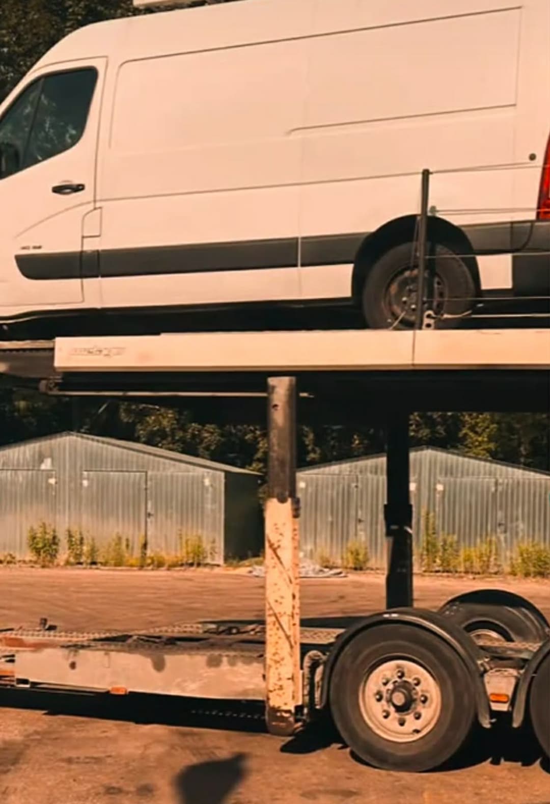 KAMKO workshop truck on lift